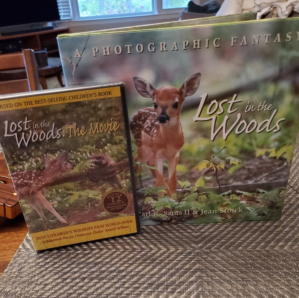 Lost in the Woods - Green Photographic Fantasy Book And DVD
